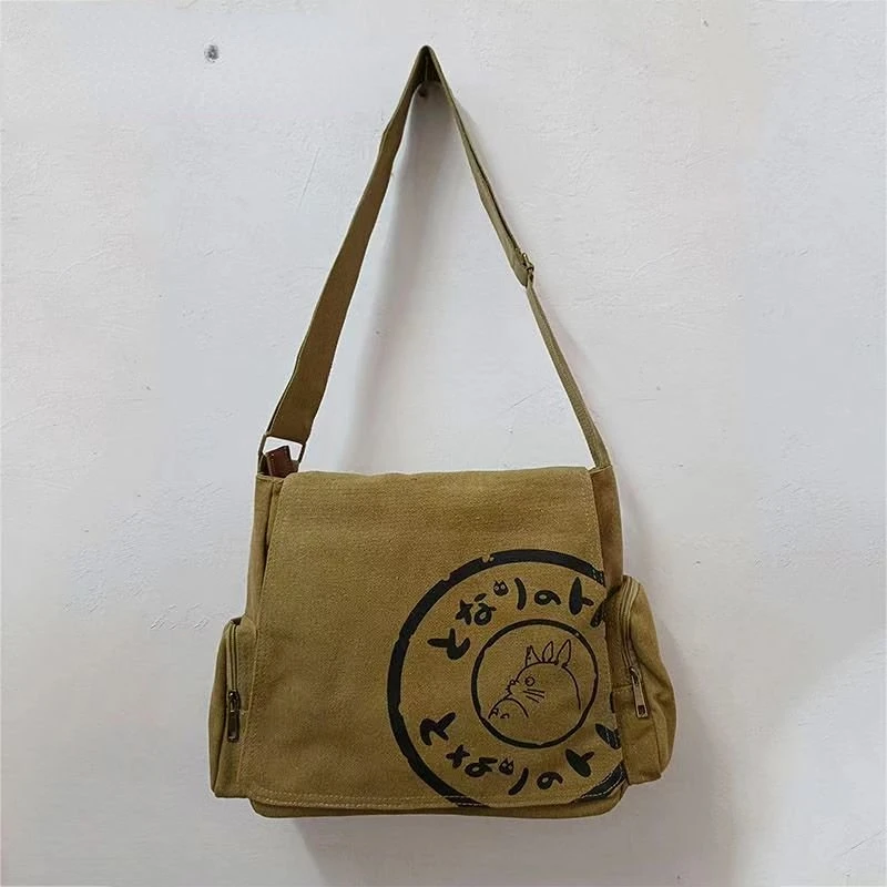 New Women Bag Messenger Bag for Women Designer Handbags Female Shoulder Crossbody Canvas Women's Large Tote Bags Cartoon