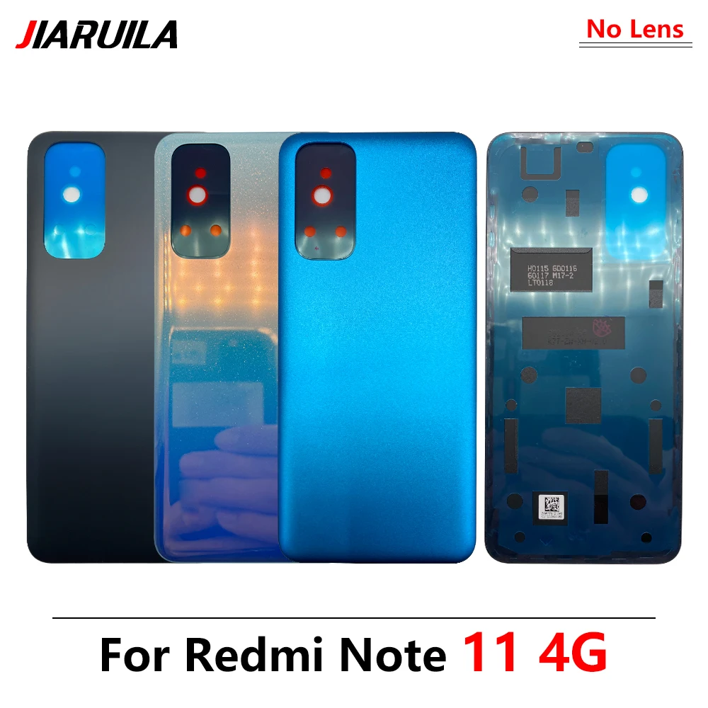 20Pcs Original For Xiaomi Redmi Note 11s Battery Back Cover Glass Rear Door Replacement Housing Case For Redmi 10C Note 11 Pro enlarge