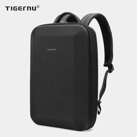 Tigernu 2022 новый мужской рюкзак в деловом стиле 15,6-дюймовый расширяемый тонкий мужской рюкзак для ноутбука модная Противоугонная сумка для под...