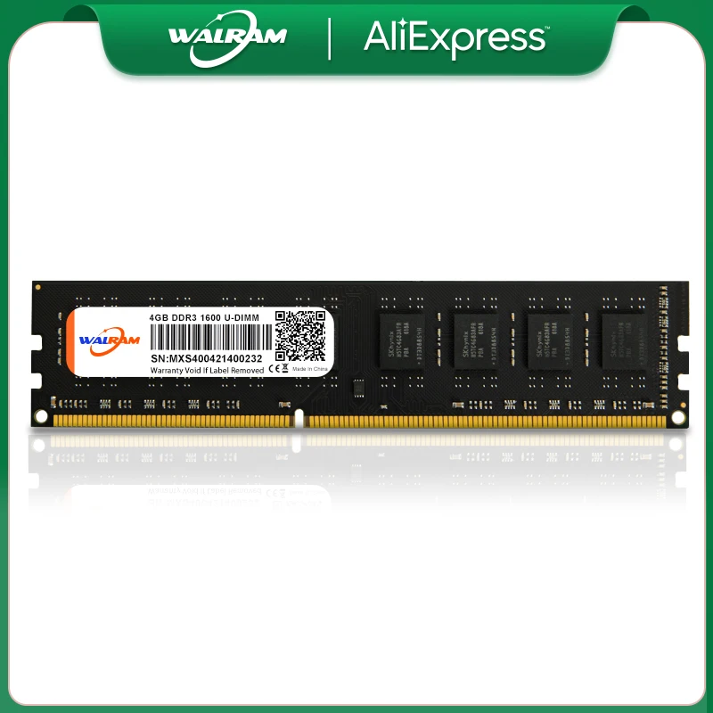 Фото ОЗУ WAL RAM DDR3 DDR4 4 ГБ 8 16 Память Ram 1600 МГц 1333 2400 2666 3200 288Pin для настольного компьютера AMD
