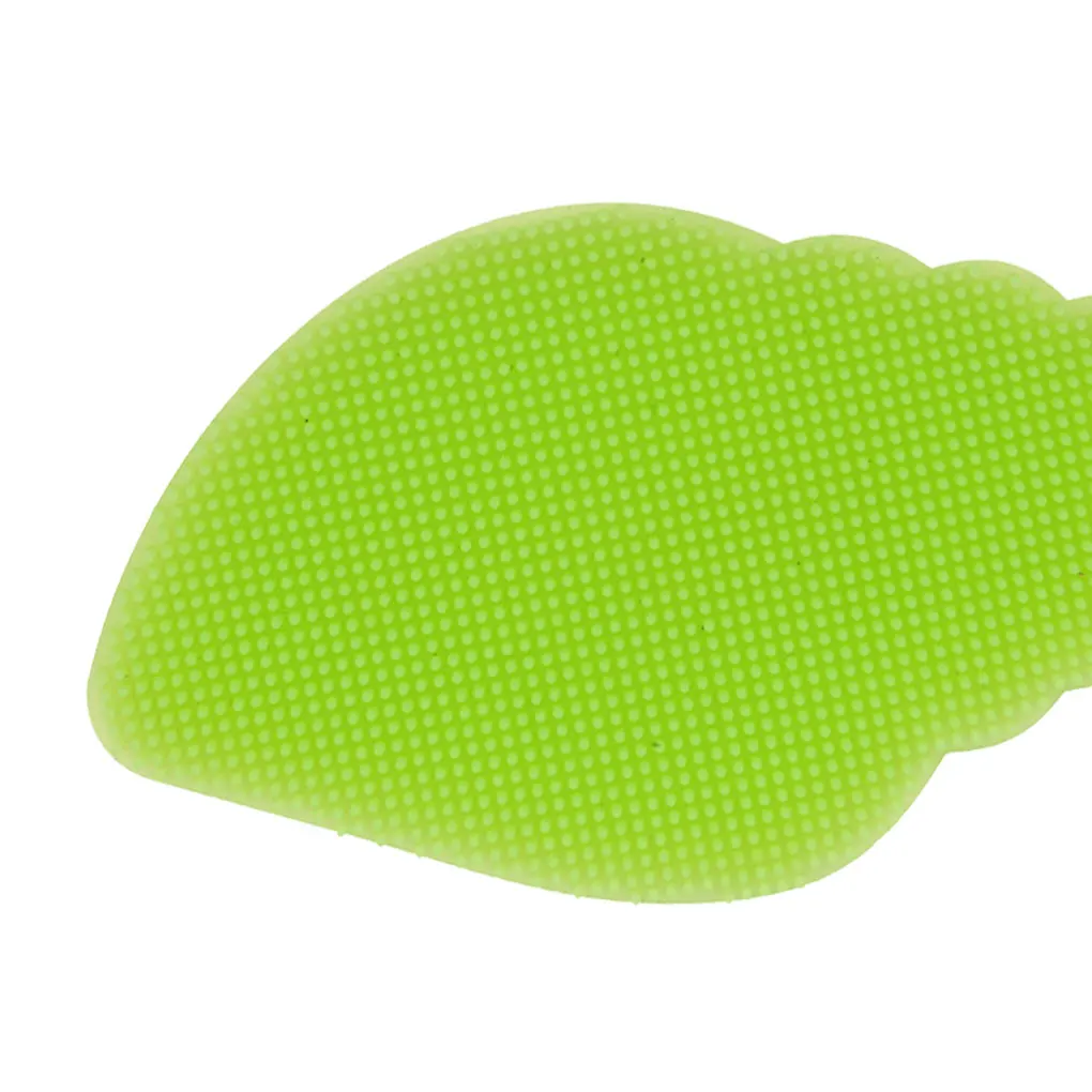 

Силиконовая Чистящая Щетка чаша Чистящая средство для посуды коврик горшок скребок для сковороды кухонный чистящий инструмент-зеленый