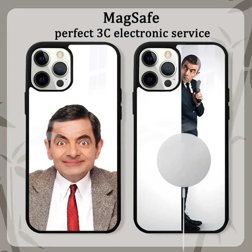 Классический Забавный зеркальный Магнитный чехол Pantomime для iPhone16 15 14 13 12 11 Pro Max Plus