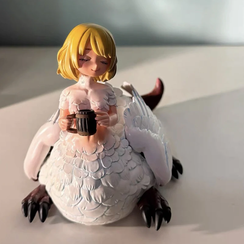 Фото Вкусная аниме-фигурка Delicious In Dungeon 10 см Falin Touden Dragon Transform Коллекционная модель игрушки для фанатов №1