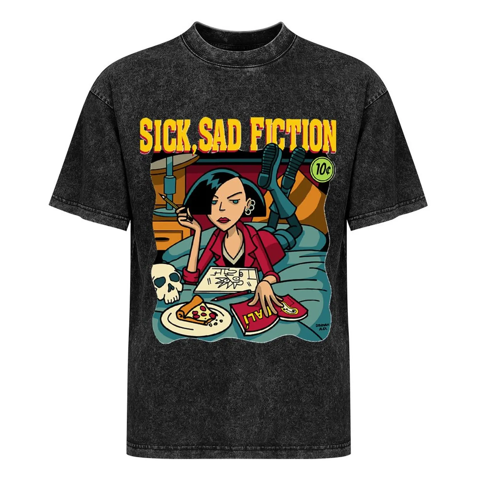 Футболка DariaSick Sad Fiction футболка для мальчиков с животным принтом графические