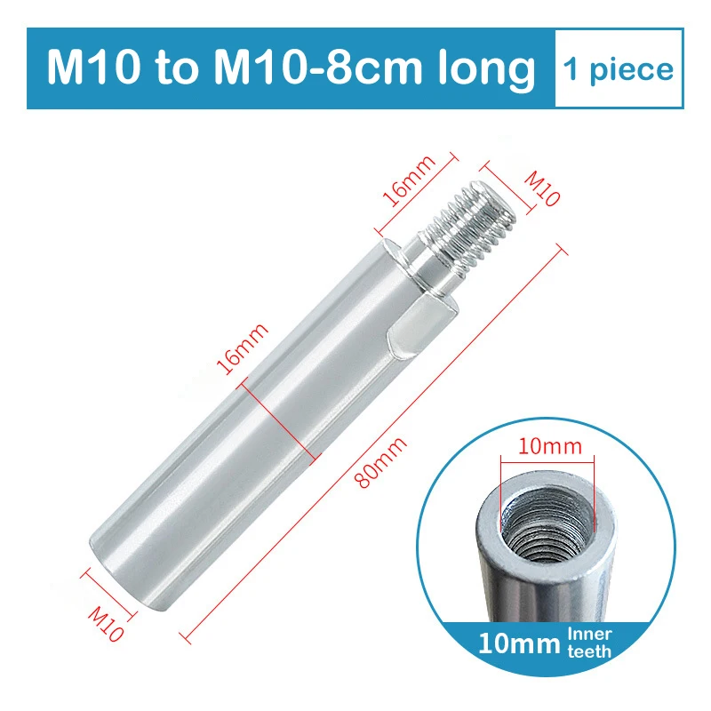 

Резьба 40/60/80 мм, зеркальный полировальный диск, соединительный стержень для шлифовки, зеркальный удлинитель м10