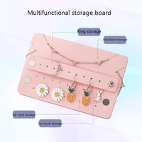 travel jewelry organizer bag clear tpu gift display portable storage packaging case girl earrings jewelry organizer bags