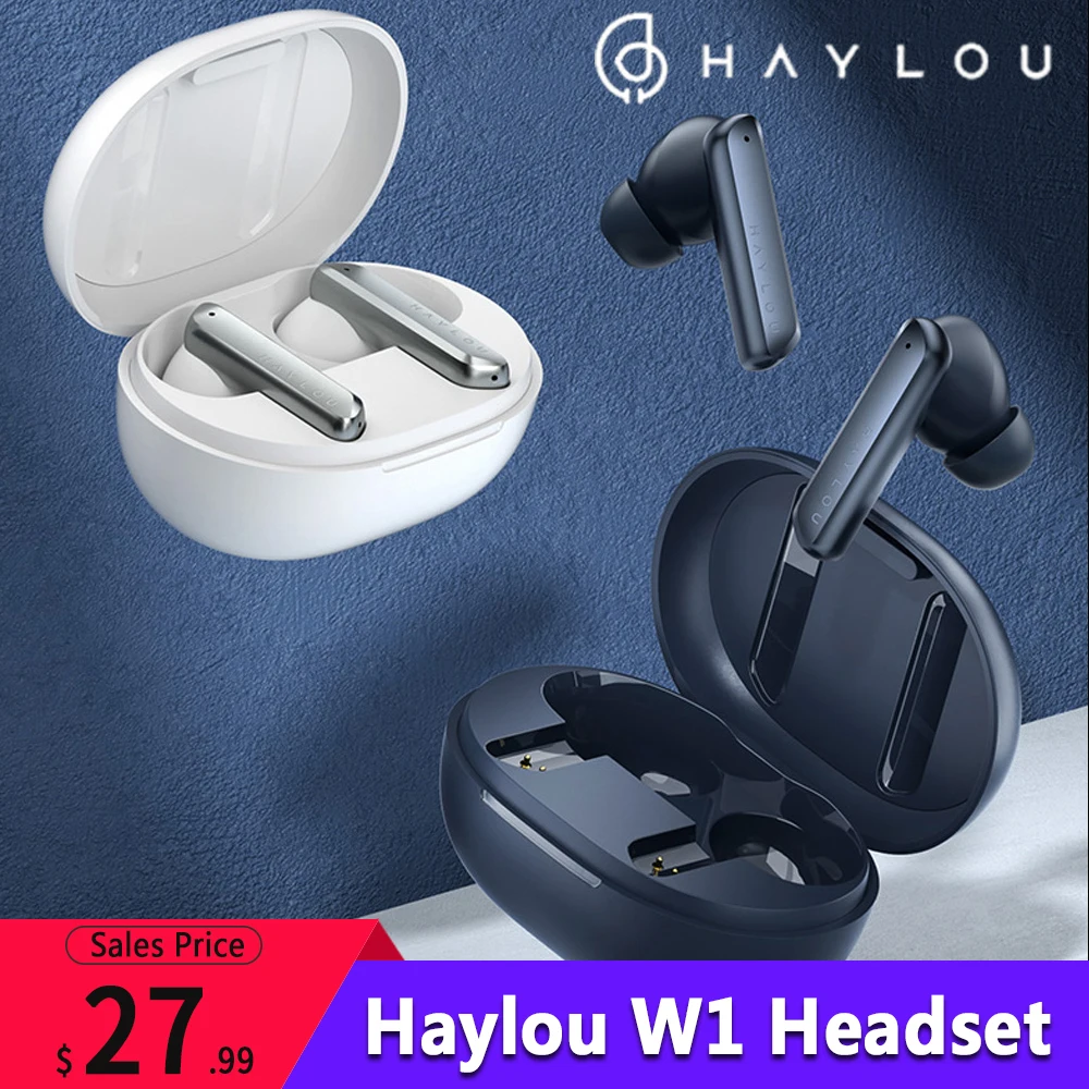 Bluetooth-наушники Haylou W1 QCC 3040 TWS игровая гарнитура Apt-X/AAC