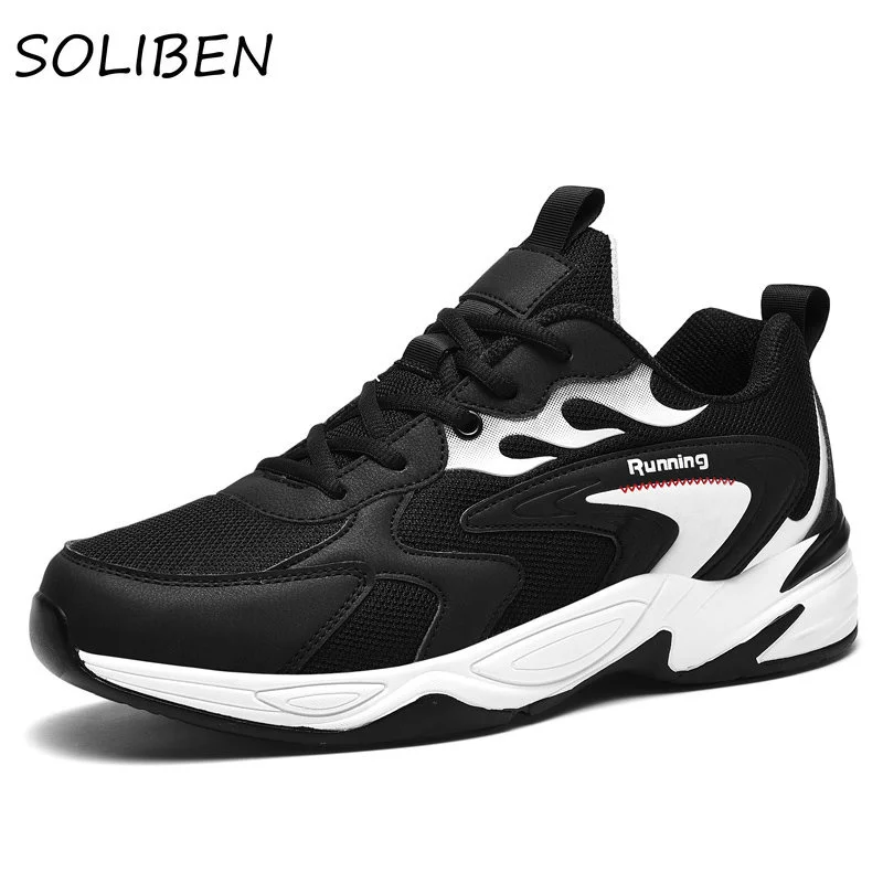 

Men's Casual Shoes Big Size Light Breathable Mesh Shoes Outdoor Casual Sneakers Men Sneakers Chunky Anti-slip Footwear