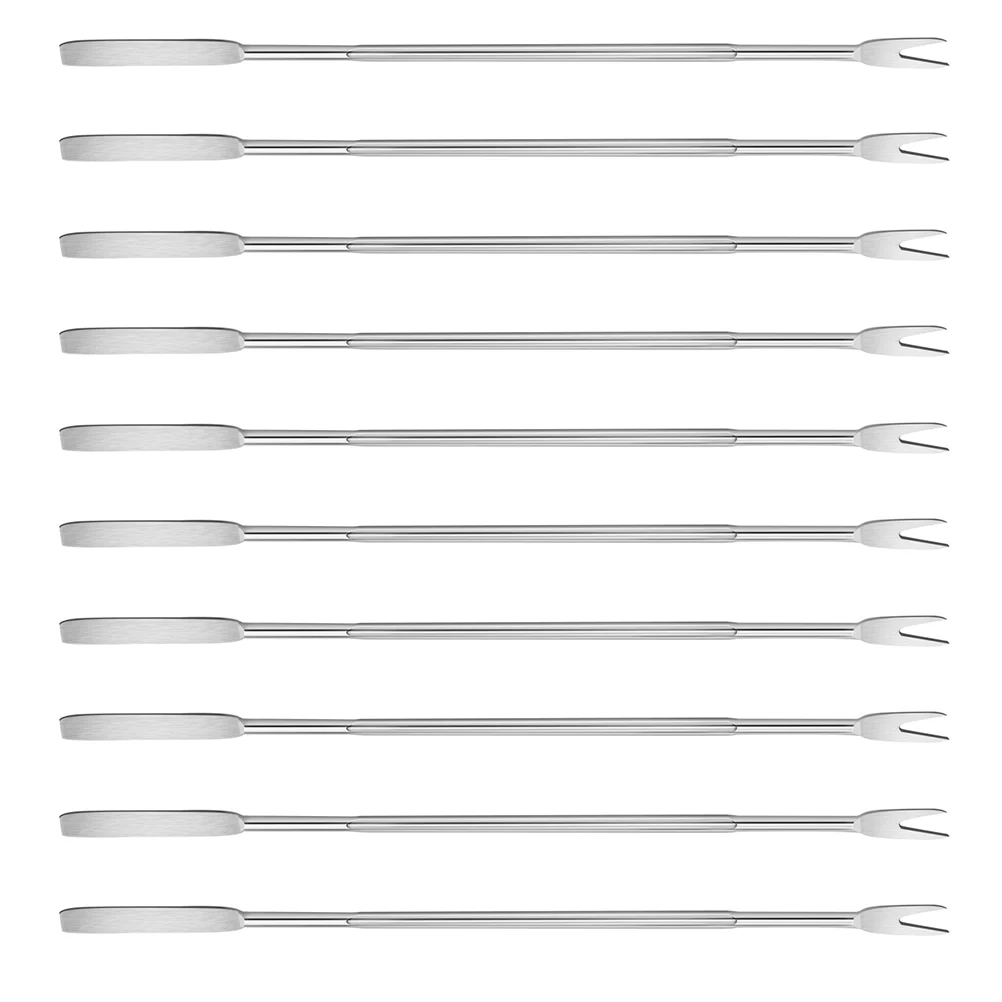 

Forks Seafood Picks Crab Ministeel Stainless Oysters Picker Toothpicks Appetizers Fruit Cocktail Tasting Leg Multipurpose Fork