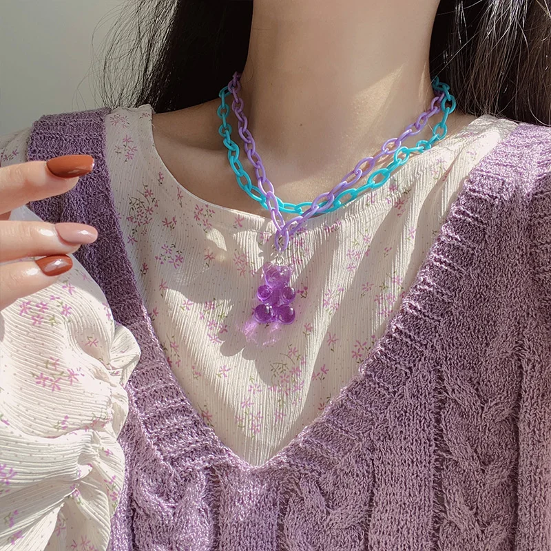 Детский плюшевый мишка в стиле Харадзюку Мишка с красочным мультяшным медведем