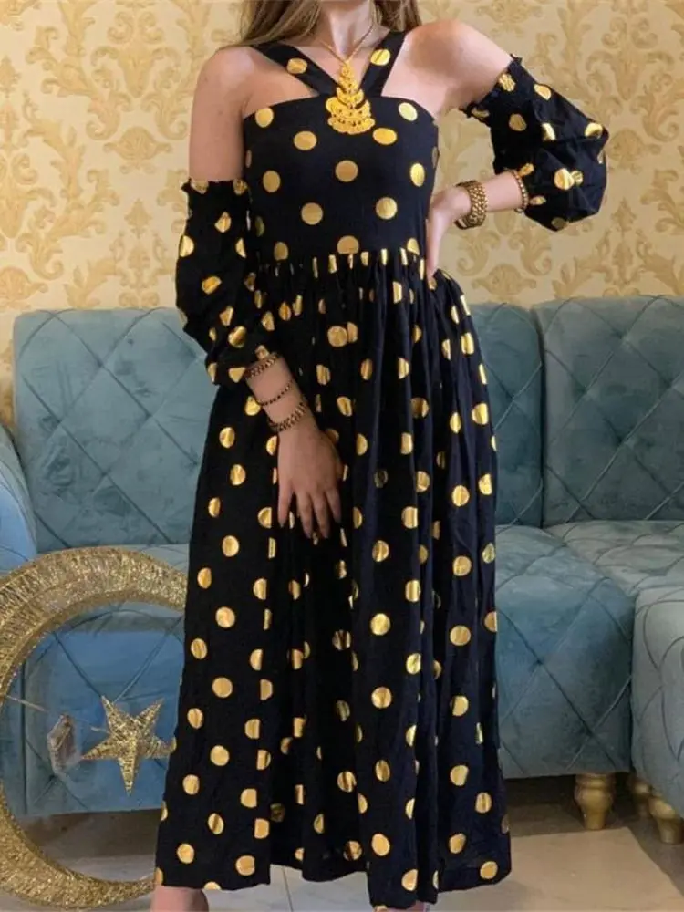 

Рамадан ИД Мубарак, черный халат, Женский длинный кафтан, Турция, ислам, мусульманское платье, Caftan Marocain