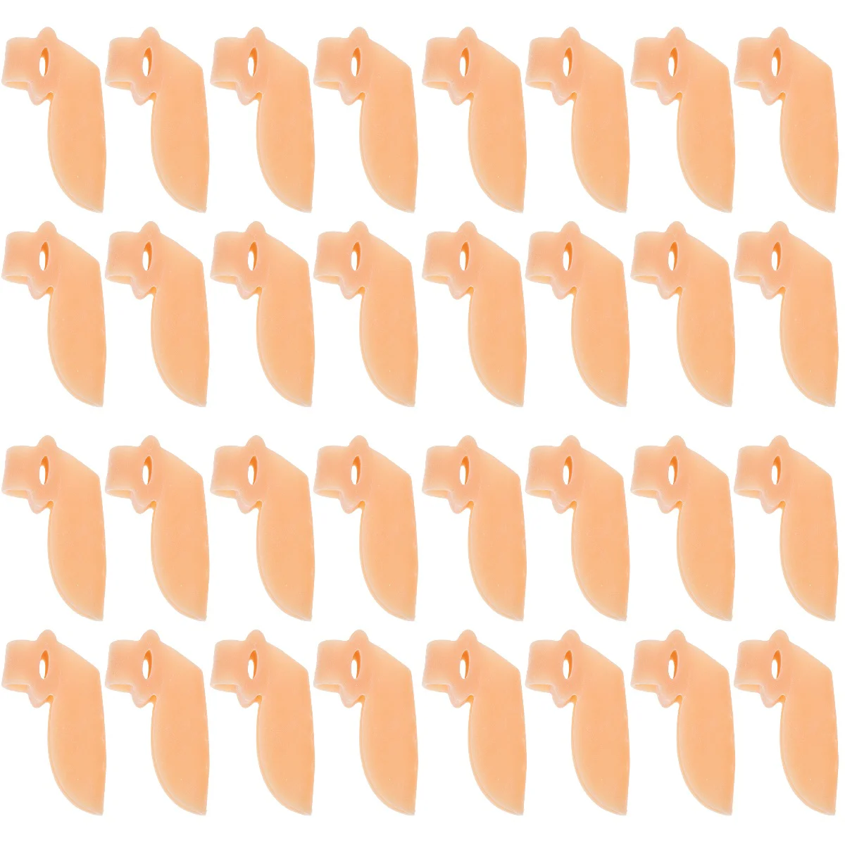 

16 Pairs of Silicone Toe Spacer Silicone Toe Corrector Orthopedic Bunion Corrector