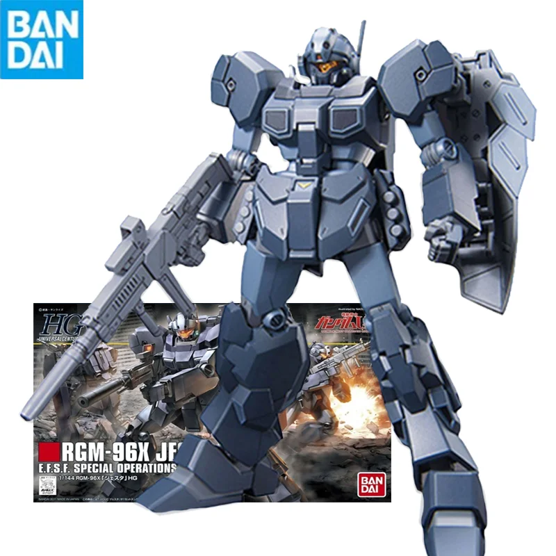 

Bandai Gunpla Hg 130 1/144 Gundam Rgm-96X Jesta Сборная модель с подвижными суставами коллекционные куклы игрушки Наборы роботов модели детский подарок