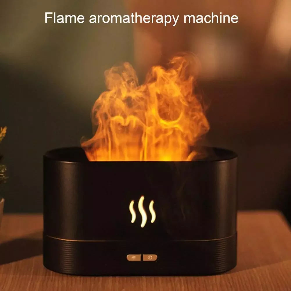 

NEW2023 Desktop Humidifier Practical Long Duration Water And Outage Bedroom Mist Maker Flame Humidifier for Living Room
