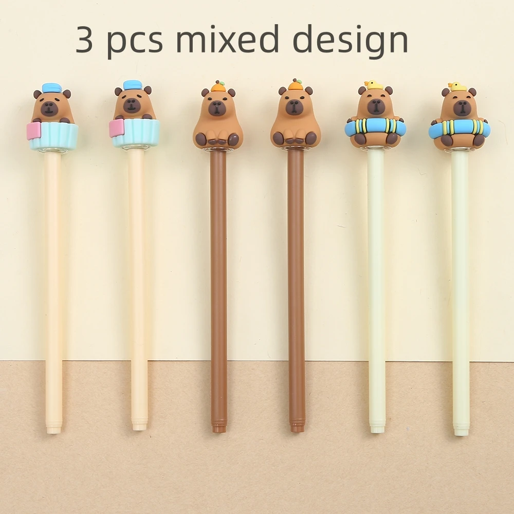 

Гелевые ручки Kawaii Capybara 0,5 мм