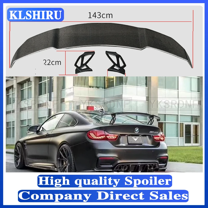 

Автомобильный Стайлинг, внешний модифицированный задний спойлер из углеродного волокна GTS, украшение для багажника, губ, крыла, подходит дл...