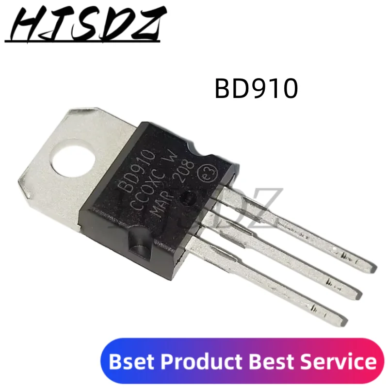 1 шт., BD905 BD906 BD907 BD908 BD909 BD910 BD911 BD912 TO-220, новый и оригинальный