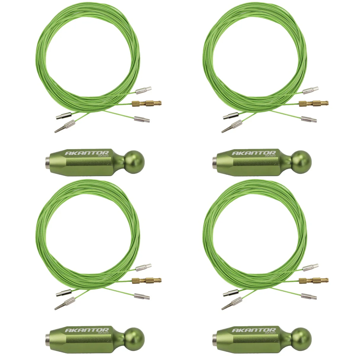 

4 комплекта внутренней кабельной прокладки для велосипедных рамок, инструмент для прокладки велосипедных кабелей, аксессуары для велосипе...