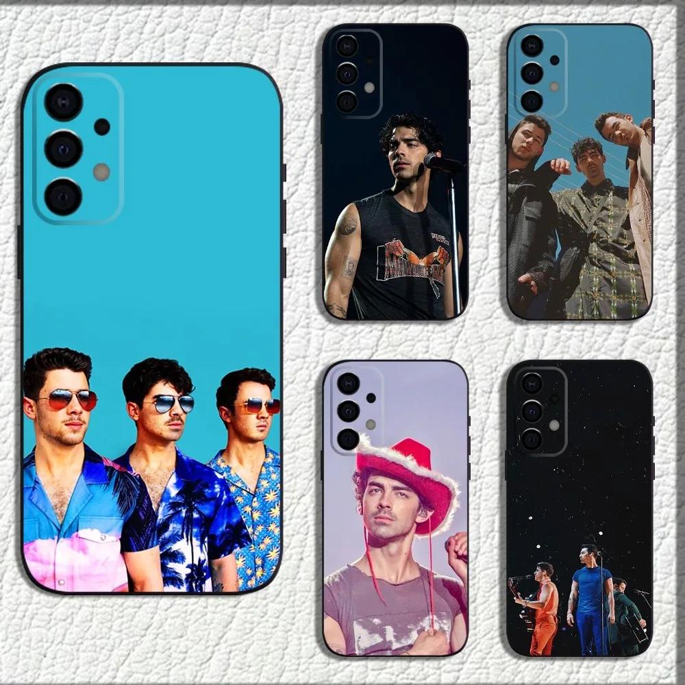 Чехол для телефона J-Jonas Brothers Samsung Galaxy A13 A21s A22 A31 A32 A52 A53 A71 A80 A91 Мягкий черный корпус