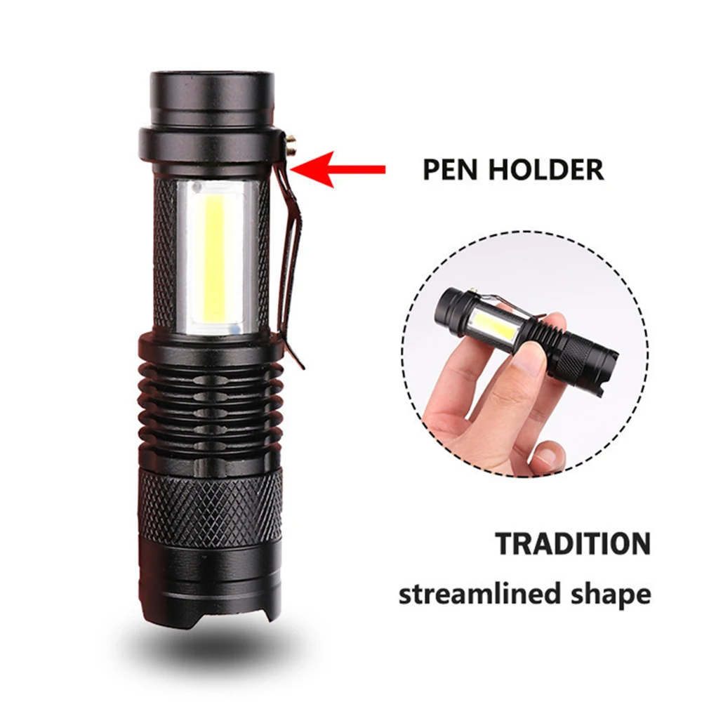 

Flashlight Waterproof Emergency Lighting Torch Portable Light Lamp