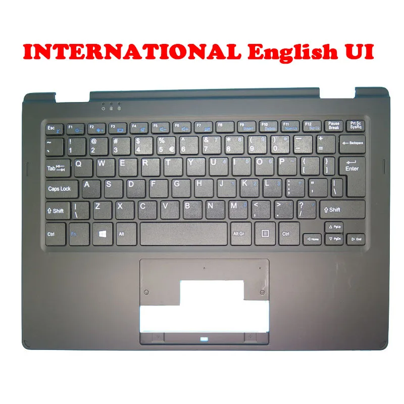 Подставка для ноутбука и клавиатура MEDION AKOYA E2225 T MD60670 MD60669 черная Верхняя деталь с