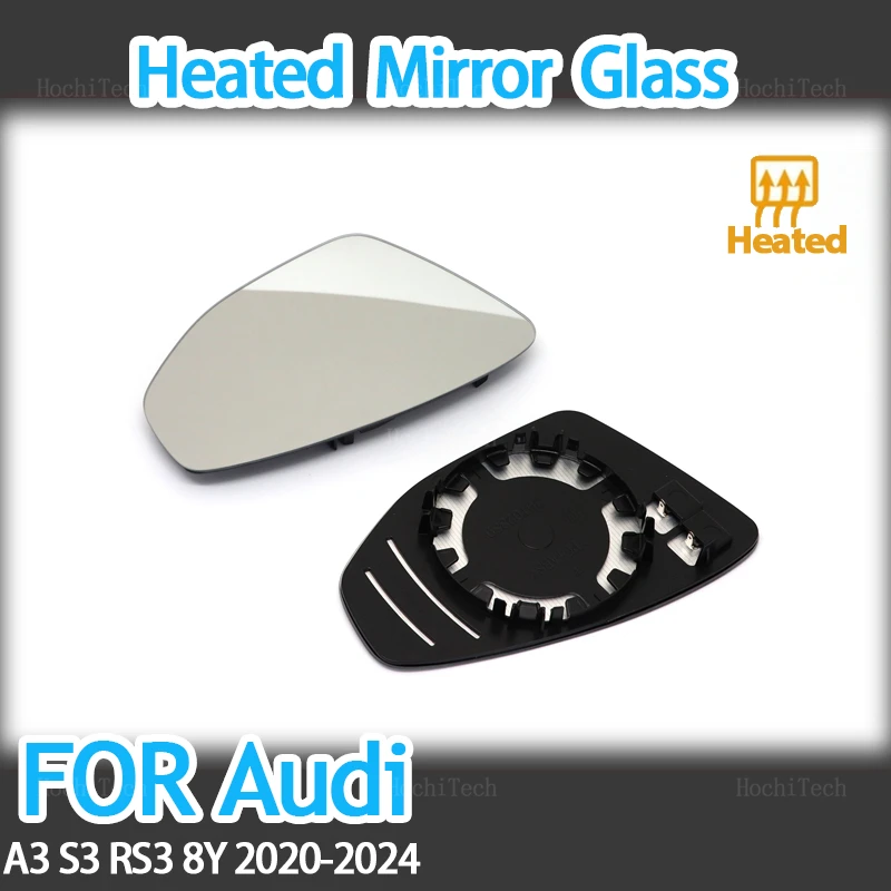 

Left Right Wing Mirror Glass Heated Driver Passenger Side For Audi A3 8Y S3 8Y RS3 8Y RS A S 3 2020-2024 Accessories