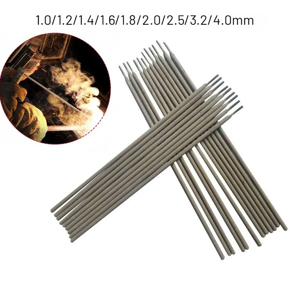 20Pcs Stainless Steel Electric Welding Rod Electrode A102 Solder Wires 1.0mm-4.0mm Weld Tool Electrode Ultra Fine Electrode