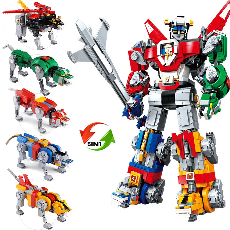 

5 в 1, Детский конструктор Voltron Defender Of The Universe