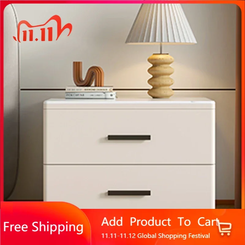 

Nordic White Nightstands Dressers Bed Side Nightstand Laden Drawers Console Table Cajones De Dormitorio Bedroom Furniture WJ30XP