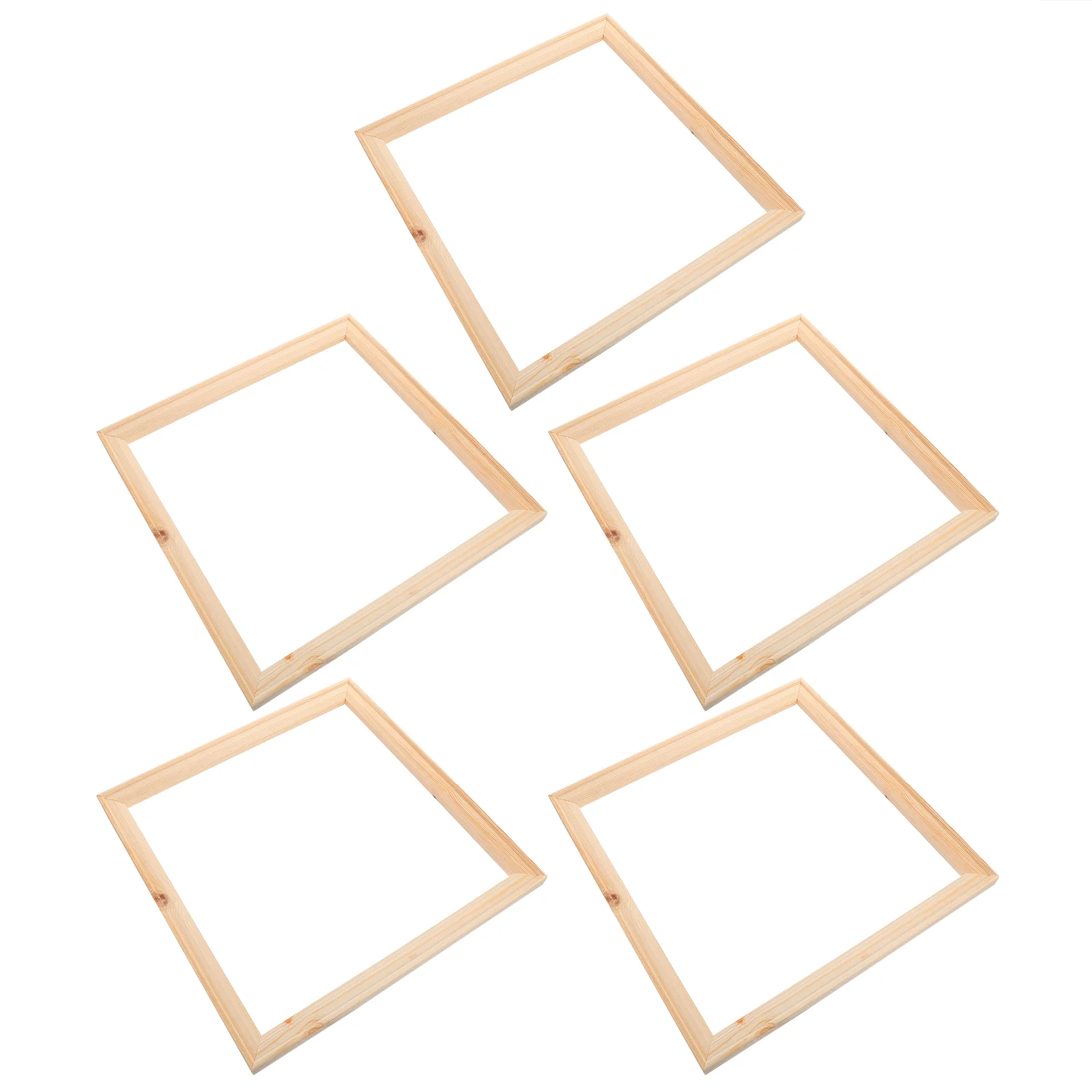 5 шт. пустая рамка из цельного дерева фото украшение деревянные рамки Pinus Sylvestris