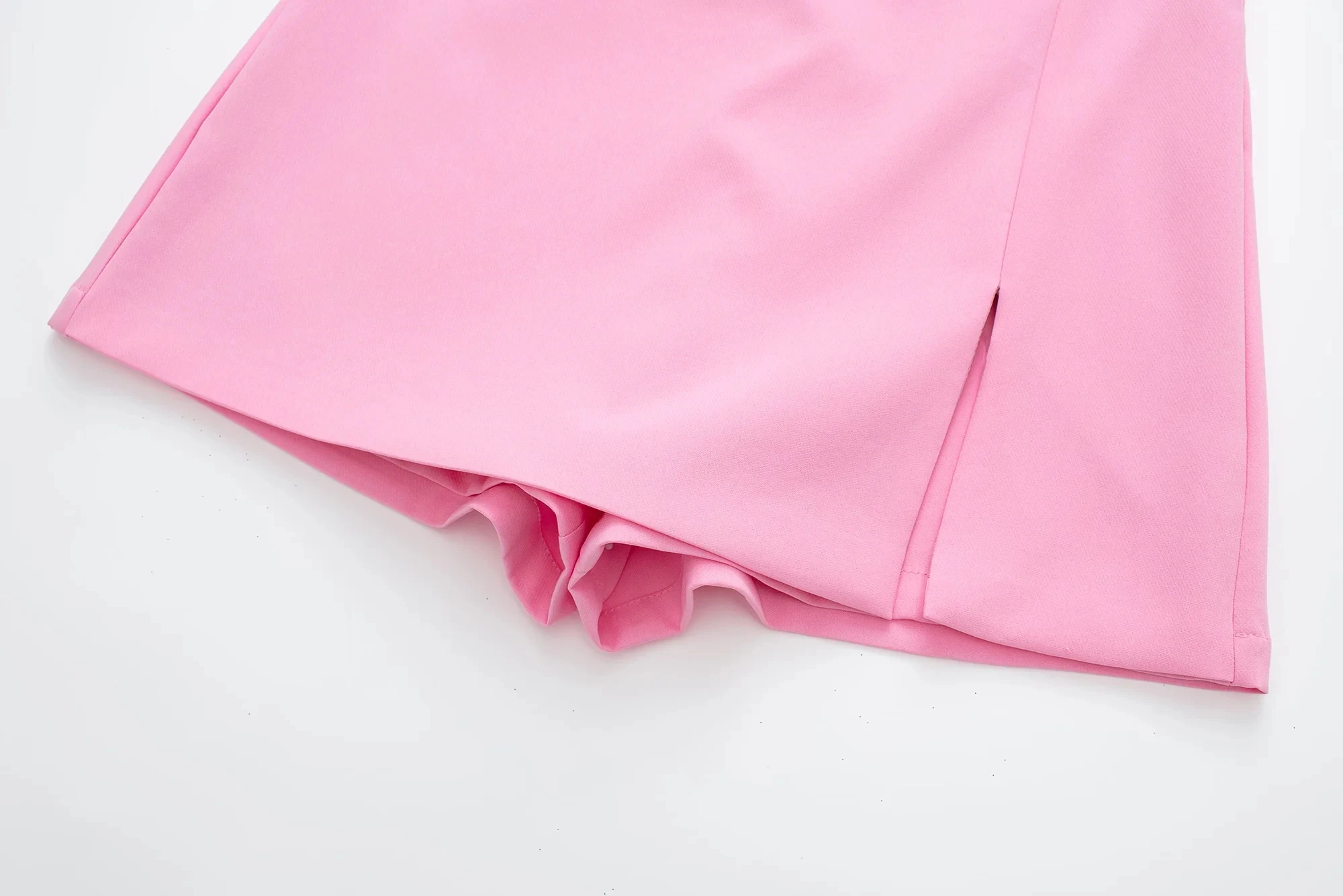 Elmsk England Style High Waist Casual Culotte A-line Fashion Simple Solid Mini Skirts Women