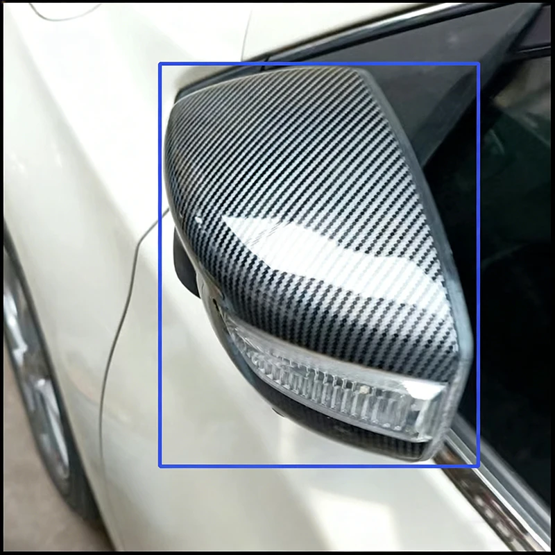 Фото Накладки на зеркала заднего вида для Nissan Sentra 2012-2019: Сменные корпуса и декоративные элементы для стайлинга автомобиля, автоаксессуары №1