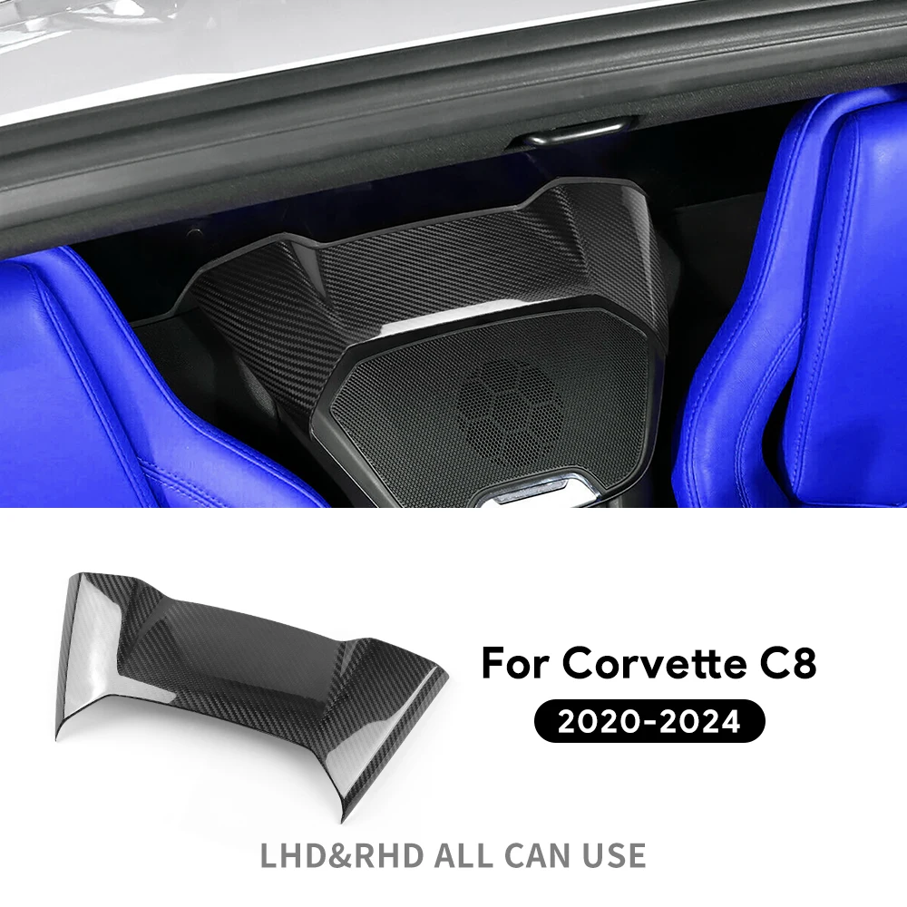 

Наклейка из натурального твердого углеродного волокна для Chevrolet Corvette C8 2020 2021 2022 2023 2024, задняя крышка автомобильной шестерни, аксессуары для интерьера