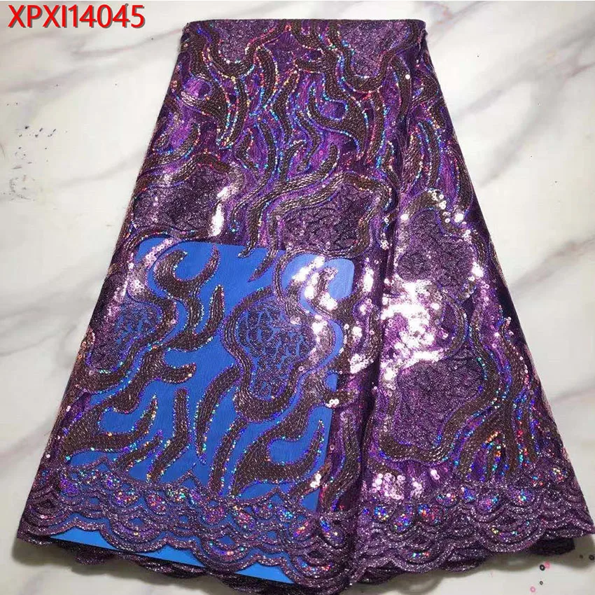 Большая Акция Африканский нигерийский Красивый Тюль сетка перфорированные