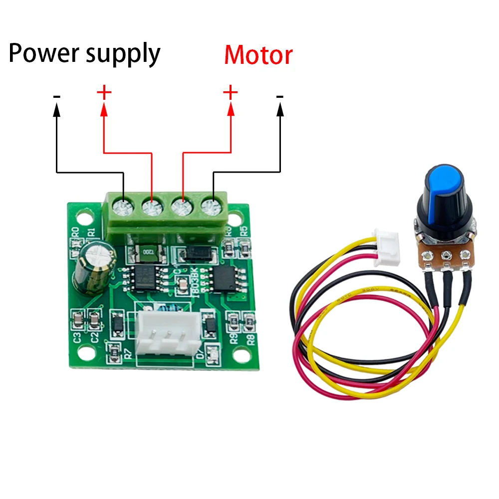 

GlintDeer PWM Motor Speed Controller для двигателя постоянного тока
