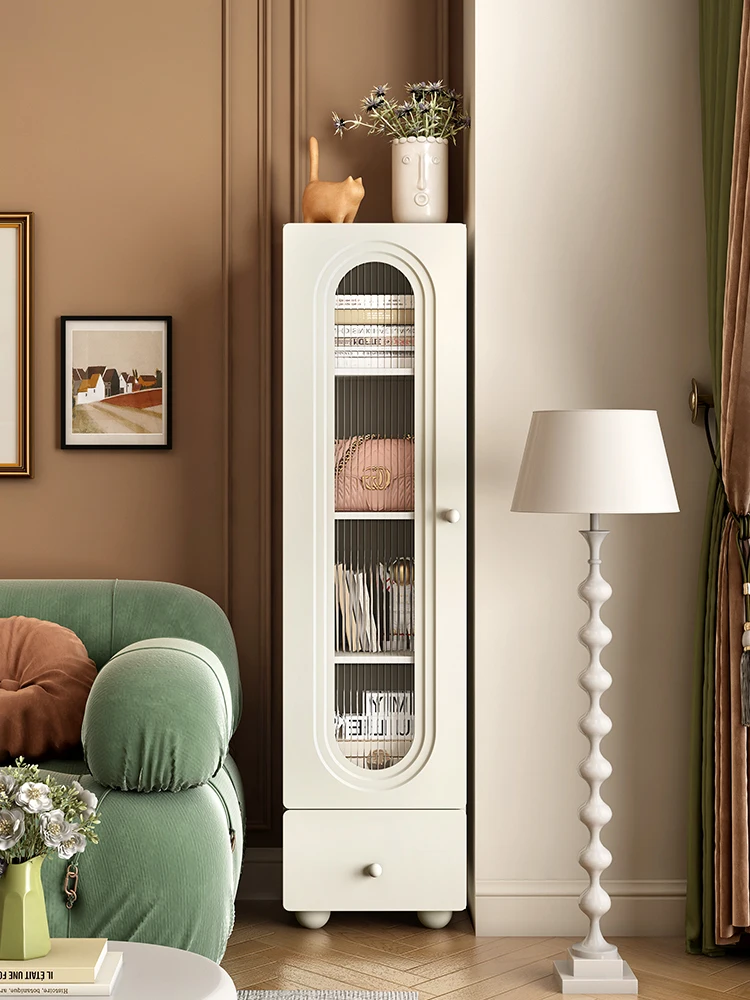 

Bookcase with Door Display Cabinet Living Room Sofa next to Clothes Closet Small Side Cabinet TV Cabinet Storage Cabinet