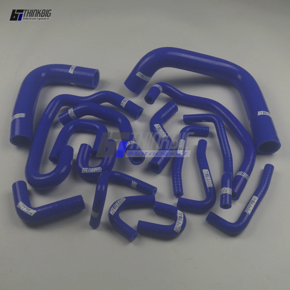 

Комплект силиконовых шлангов радиатора для 1988-1995 Toyota 4runner/Pickup 3.0L 3VZ-E V6 левый руль (16 шт.)