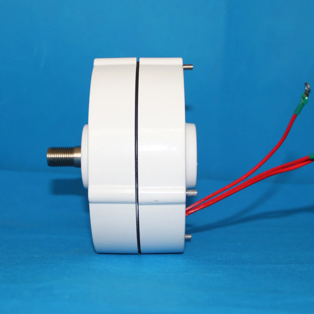 Низкоскоростной 1000 Вт 1 кВт 12 В 24 в 48 3-фазный редукторный магнитный генератор AC Alt