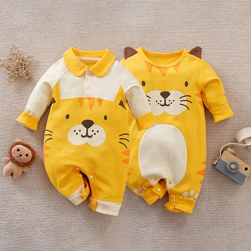 

Комбинезоны с длинным рукавом и лацканами для мальчиков