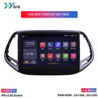 Автомобильный мультимедийный плеер 2.5D 9 дюймов Android 11 автомобильный радиоприемник DVD-плеер для Jeep COMPASS 2017-2018 Навигация Аудио Видео SWC