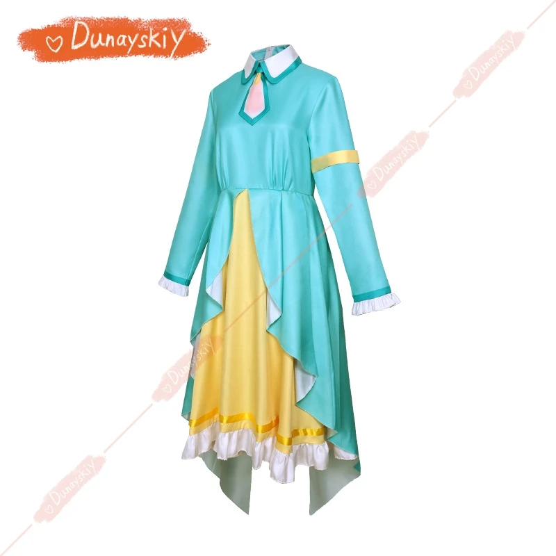 Сценический костюм Kusanagi Nene для косплея аниме PJSK красочная униформа ролевых игр