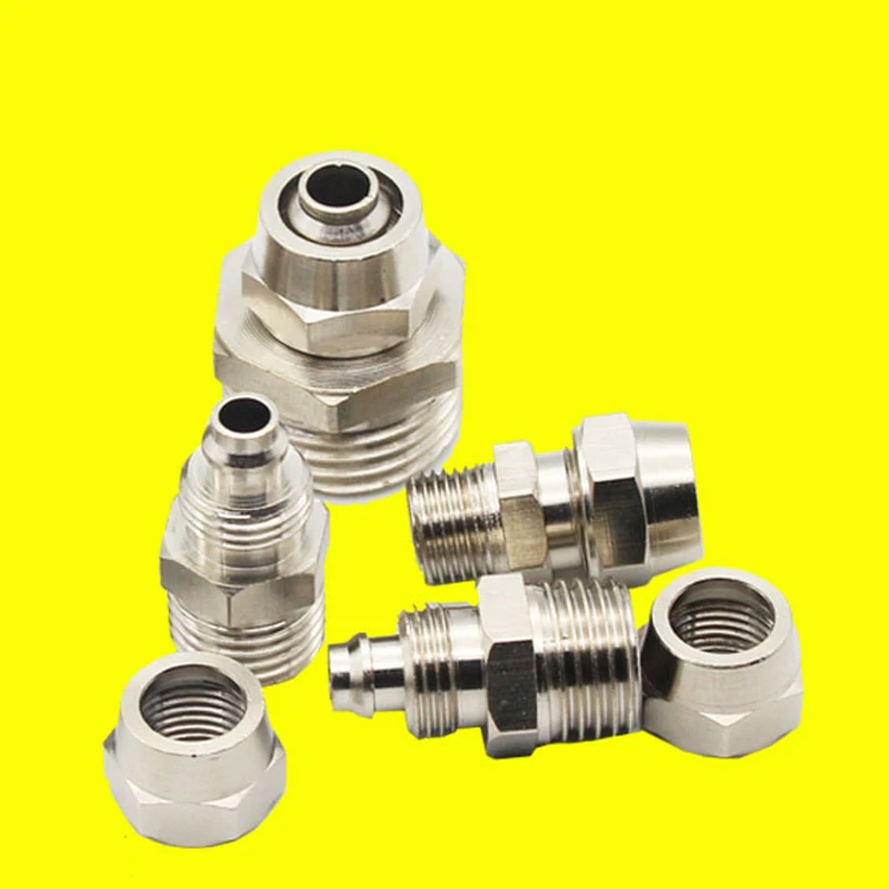 

Pneumatic Quick Connector Air Fitting For 4 6 8 10 12 14mm 16mm Hose Tube Pipe M5 1/8" 3/8" 1/2" 1/4" BSP External Thread Brass