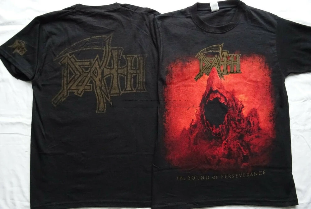 

Death The Sound Of Perseverance Official Shirt Memory Chuck Schuldiner 1967-2001