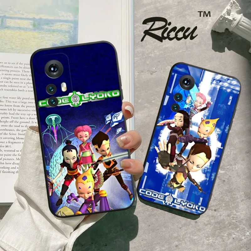 Чехол для телефона Lyoko с мультяшным кодом для Xiaomi Redmi Note 11 10 9C Pro 10X K20, мягкая задняя крышка Note 9A K40 K30S, чехол