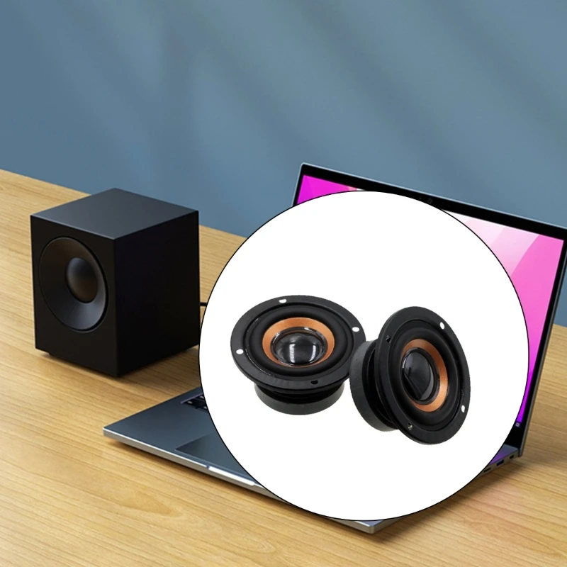 64 мм 4 Ом 3 Вт магнитные колонки сабвуфер круглый басовый громкоговоритель звук