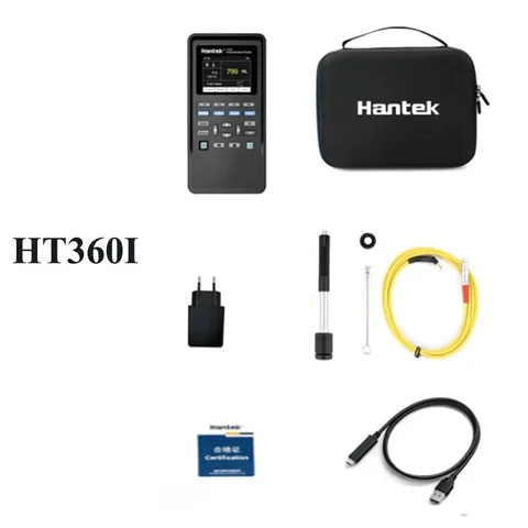 Ручной цифровой прибор для измерения твердости металла Hantek HT360I, измеритель Richter для HRC HL HB HV HS HRB