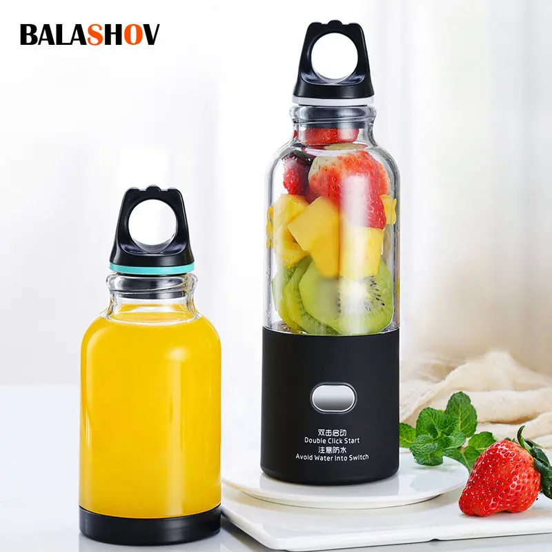 Mini Electric Juicer Multifunctional Blender Portable Juicers Fruit Orange Blender Smoothie Milkshake Maker Automatic Squeezer