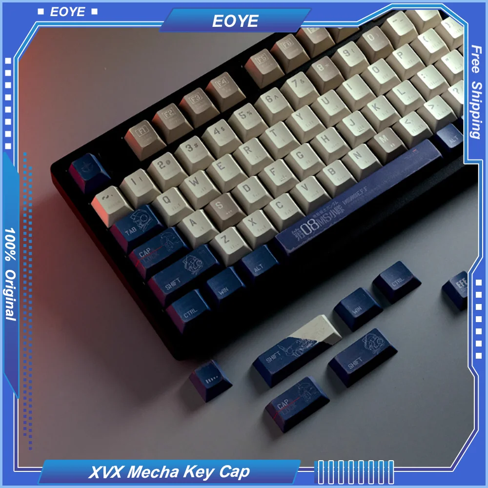 XVX Mecha 134 колпачок для клавиш из ПБТ оригинальный профиль пятисторонняя