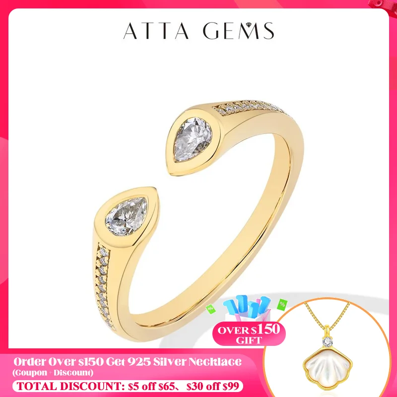 Обручальное кольцо из серебра 925 пробы с муассанитом карата