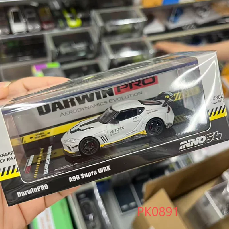 Коллекционная модель автомобиля INNO 164 Scale A90 Supra WBK из литого сплава, декоративный подарочный предмет (art.: 3920dc8d05967) - 3920dc8d05967